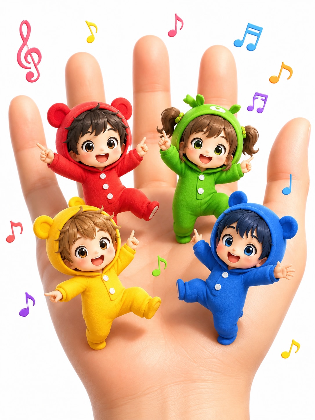 手のひらで踊る　2枚