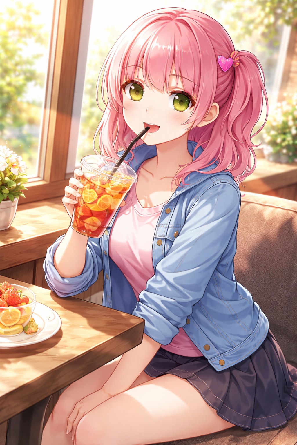 陽だまりのカフェで | の人気AIイラスト・グラビア