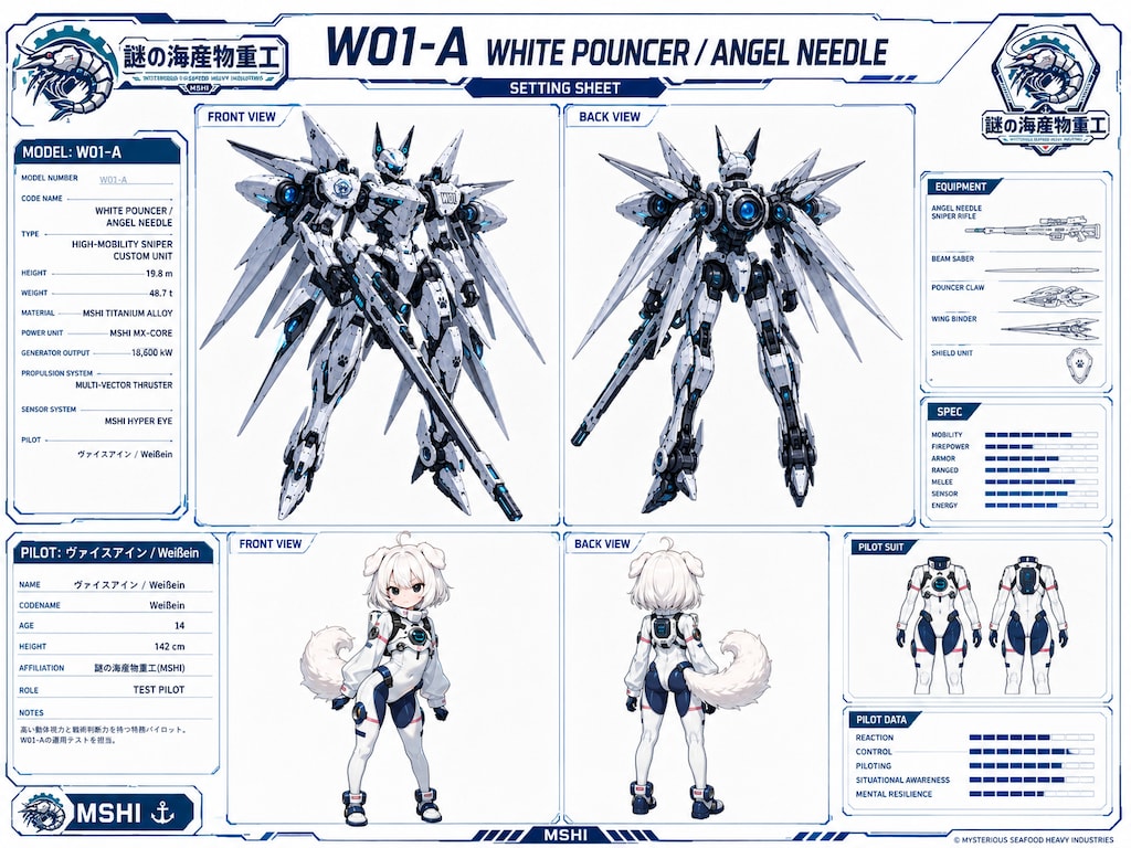 ヴァイスアイン専用ロボ追加強化プランコレクション！