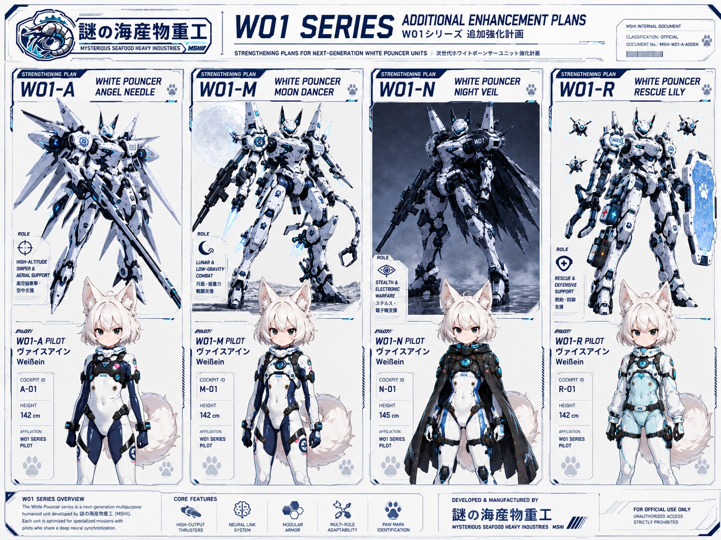 ヴァイスアイン専用ロボ追加強化プランコレクション！ | の人気AIイラスト・グラビア