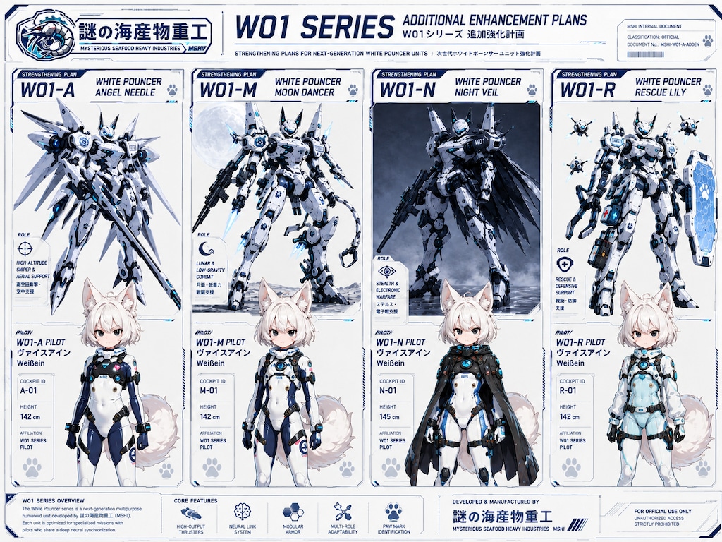 ヴァイスアイン専用ロボ追加強化プランコレクション！