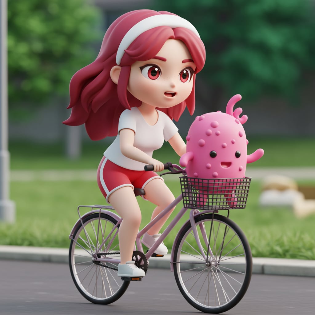 レンちゃんと ももほうくん