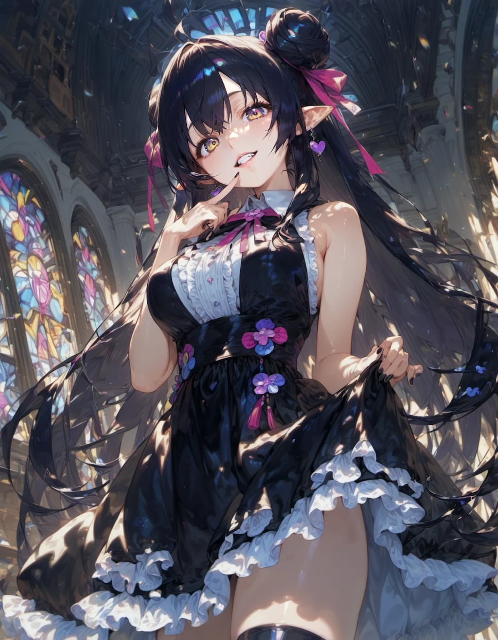 The High Priestess of the Rainbow Cathedral