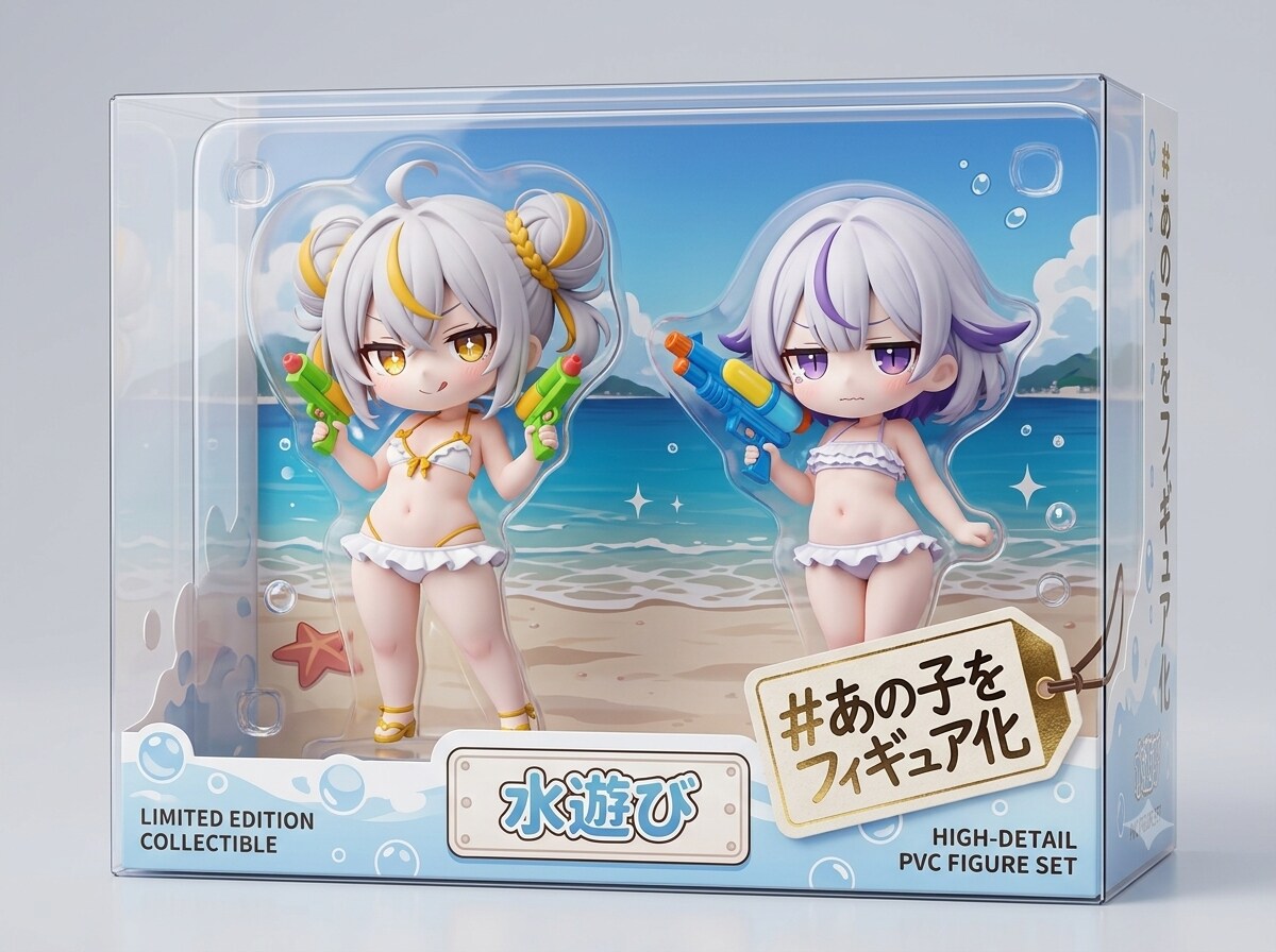 水遊びフィギュアセット