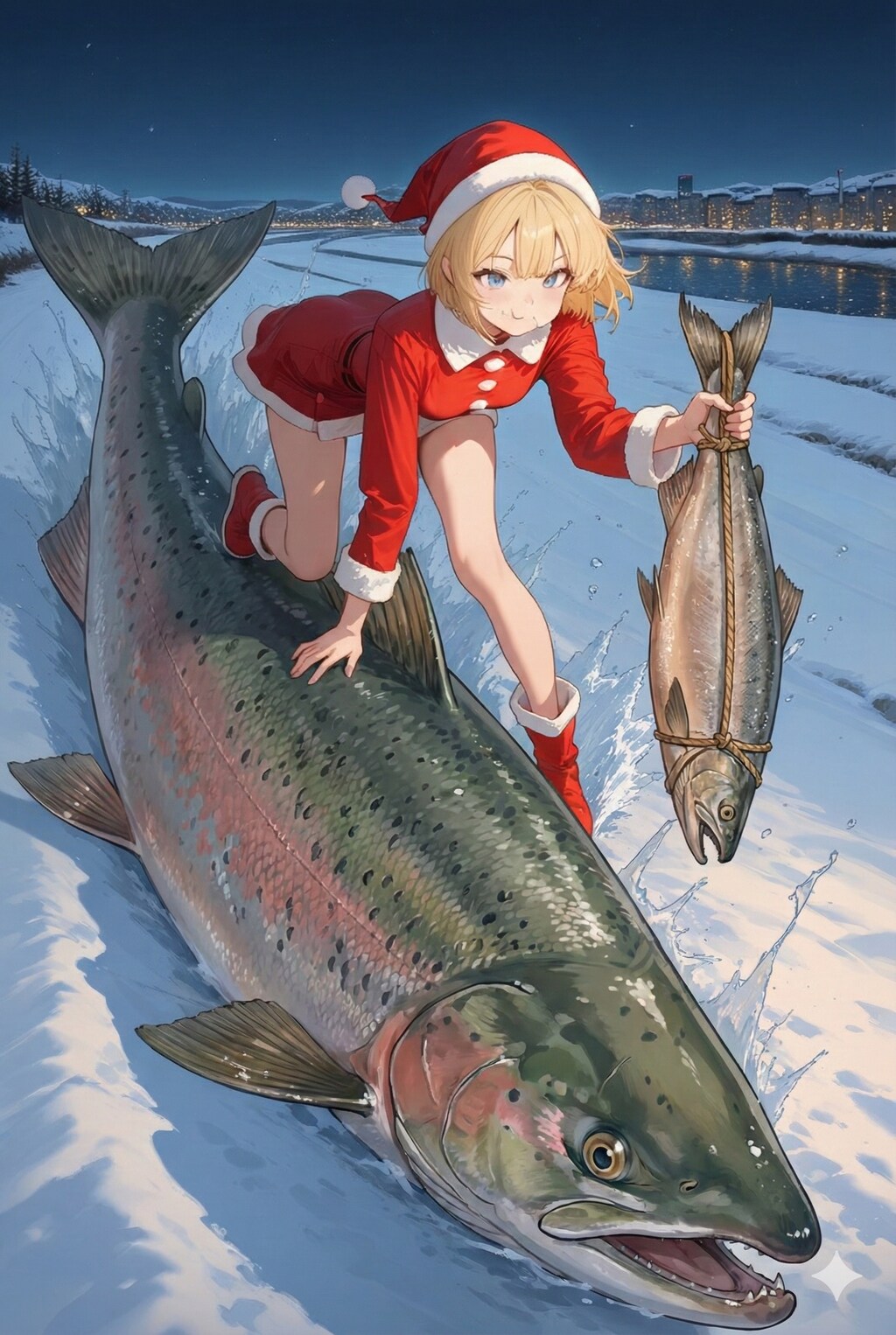 クリスマスにはシャケを喰え！