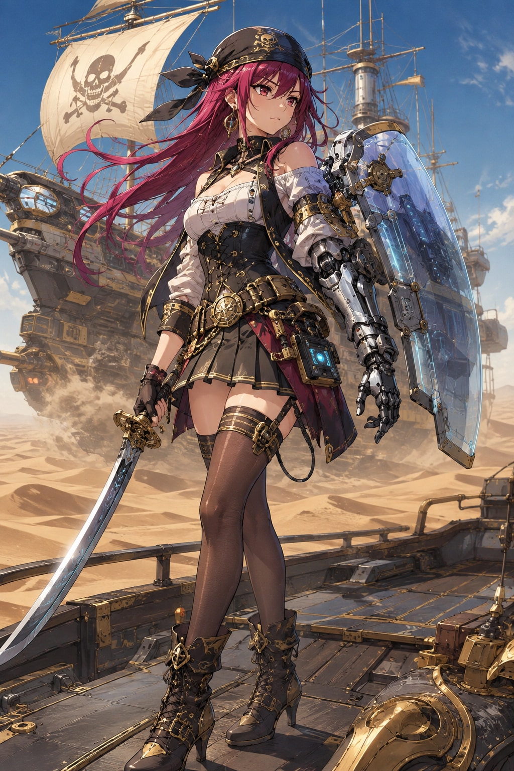 cyber pirate | の人気AIイラスト・グラビア