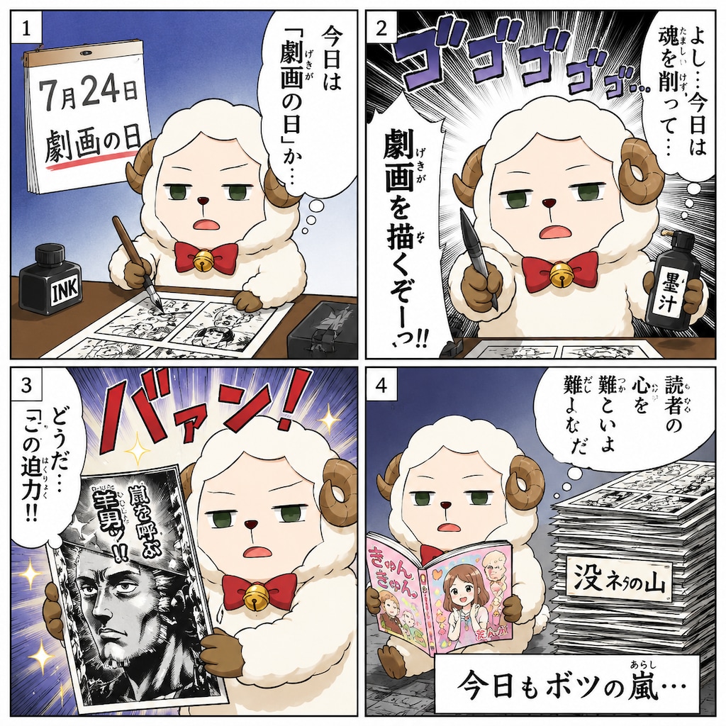 7/24 今日のヒツジ