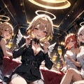 今日は天使の日。女子会の日。天使のシャンパンの日 3枚目