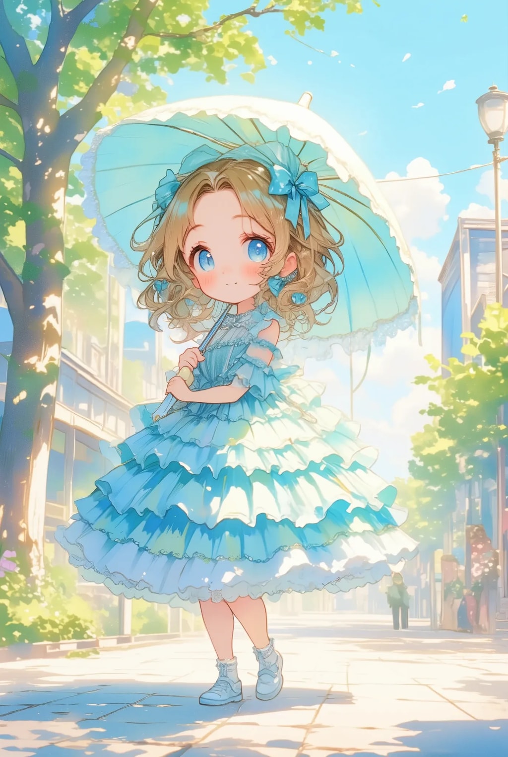 パステルブルーちゃん