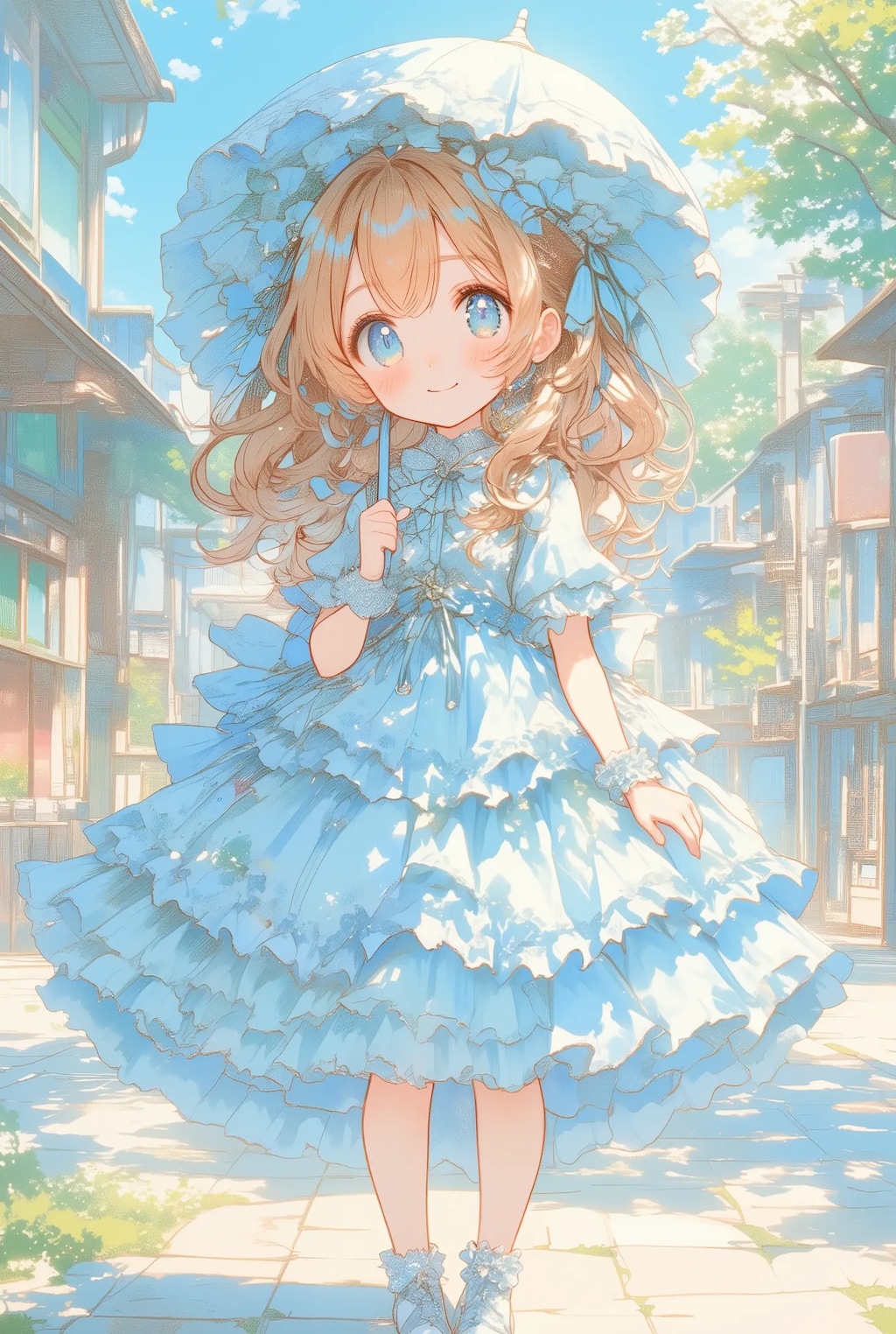 パステルブルーちゃん