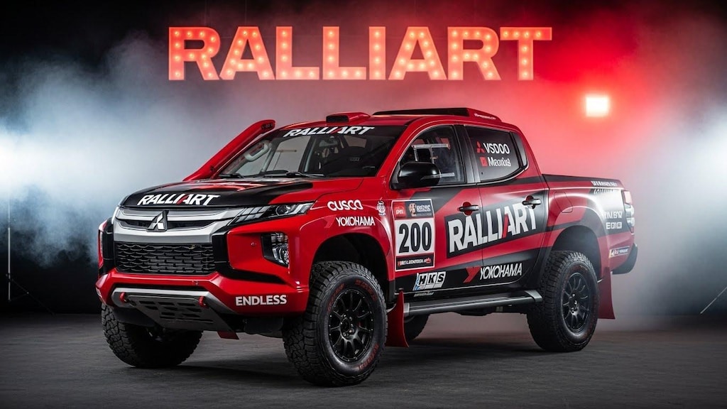 ラリーアートトライトンラリーカー