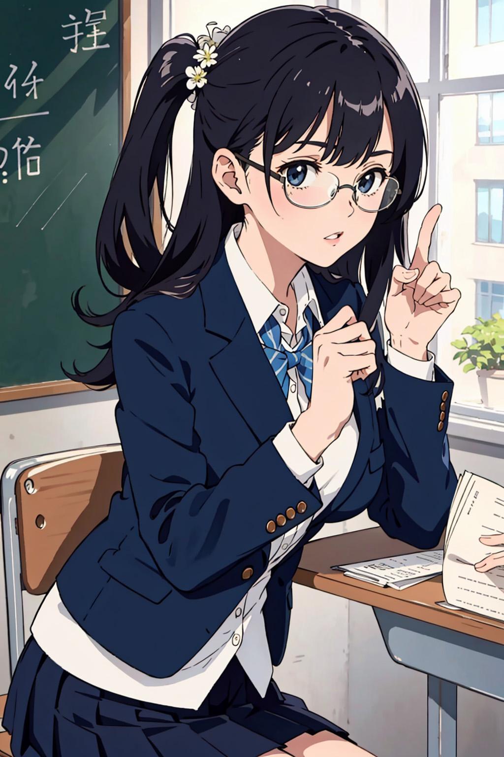 理想のメガネっ娘研究