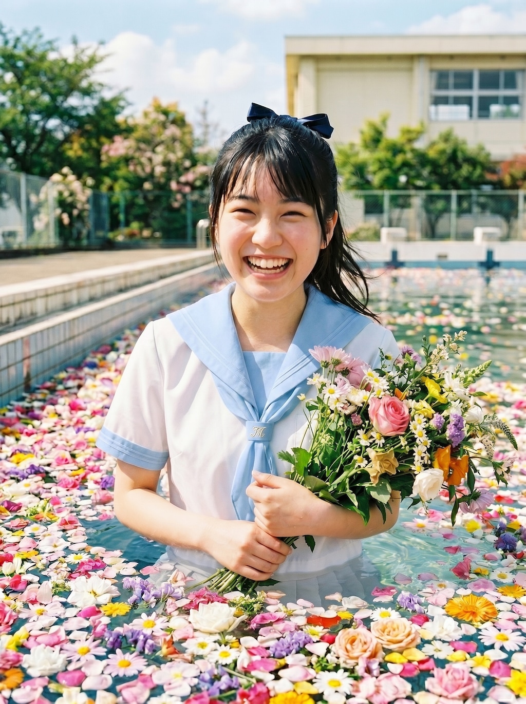 花を贈る