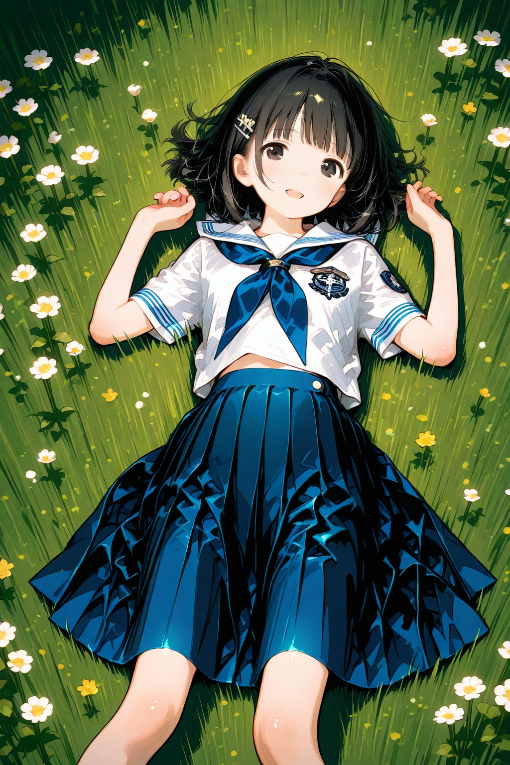 芝生の上の妹ちゃん✨