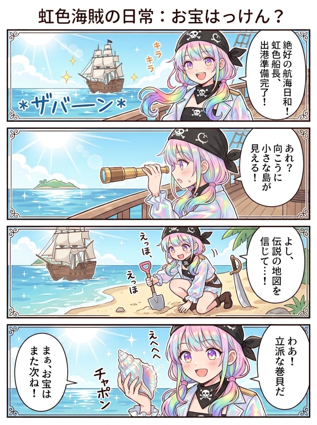 虹色航海日誌 🌈⚓️🐚