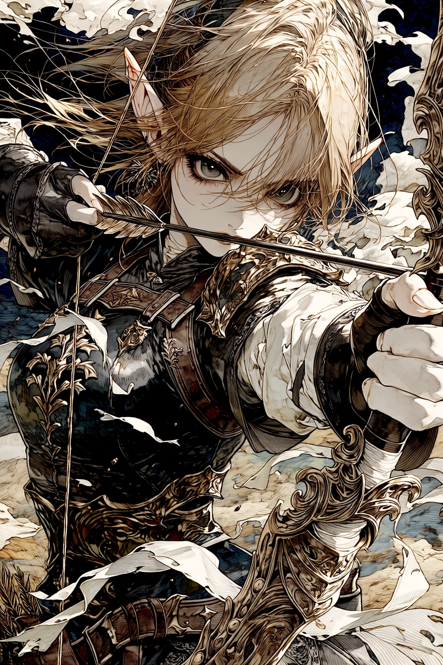 エルフ | の人気AIイラスト・グラビア