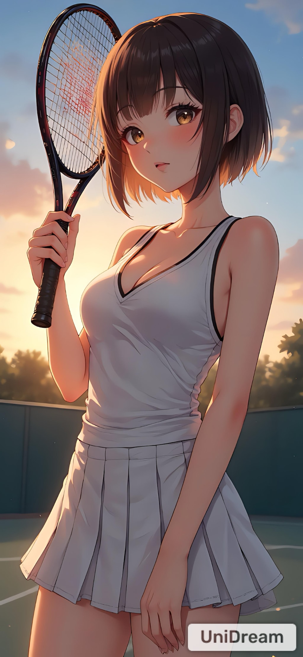 部活上がりの雰囲気🎾