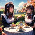 メイドのお茶会 3枚目
