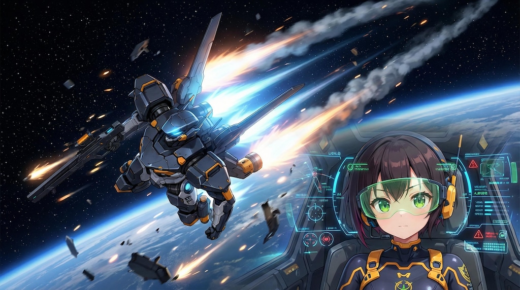 軌道迎撃ロボパイ…のつもりだったもの！