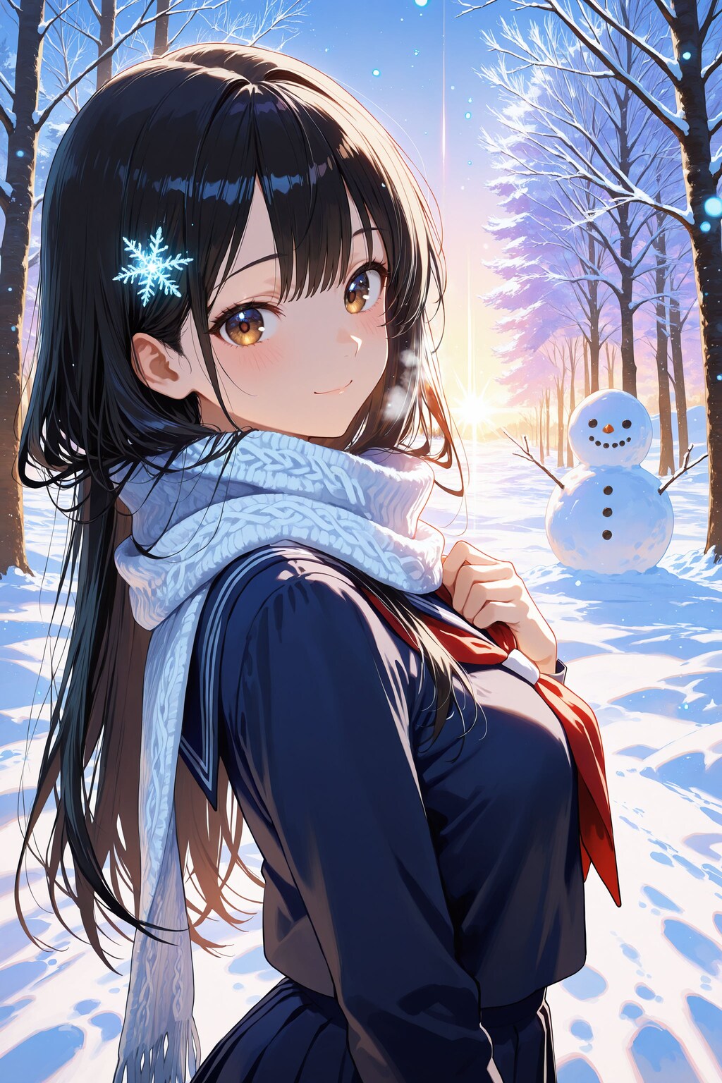 異世界神社の巫女さん（神楽さん）制服Ver