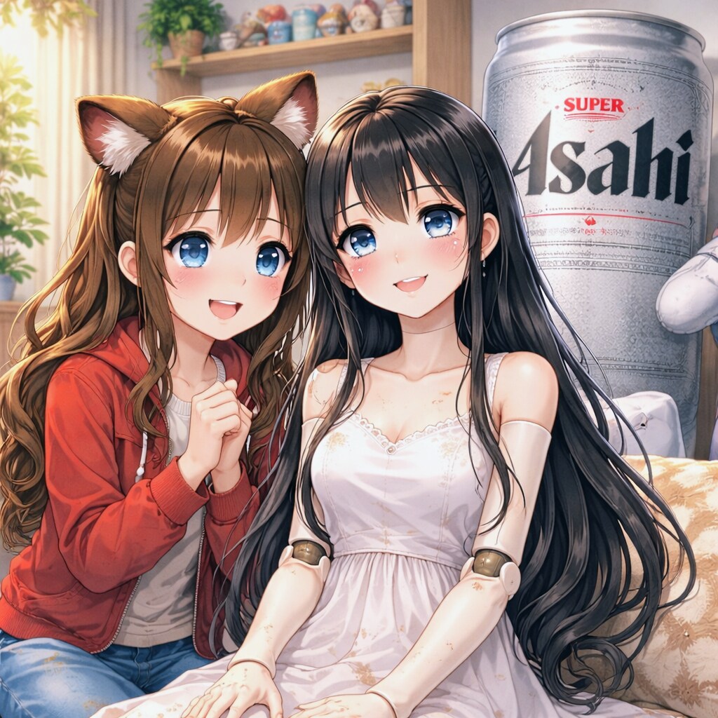 捨てられていたドールと小さな女の子