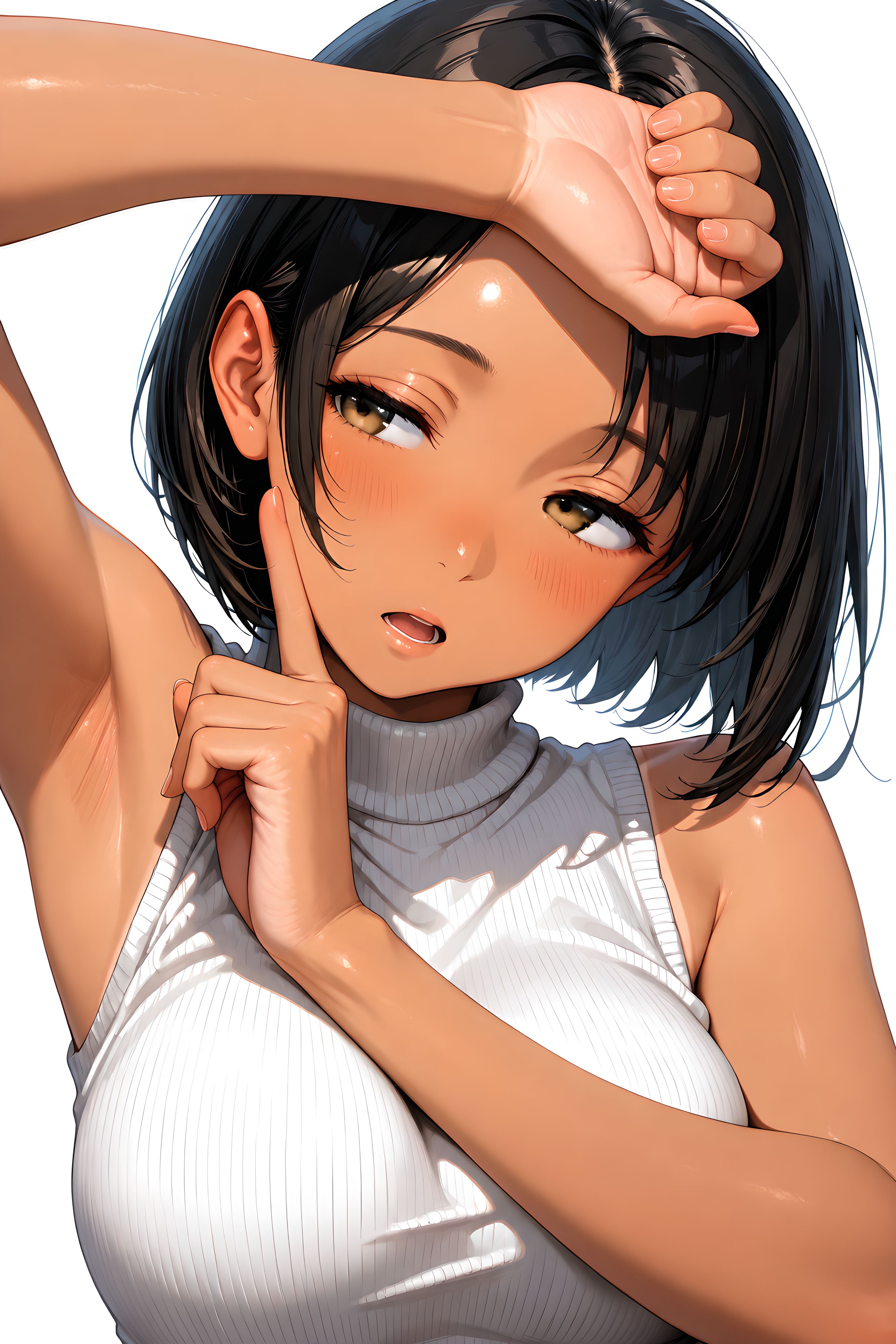 ノンスリーブ真子さん