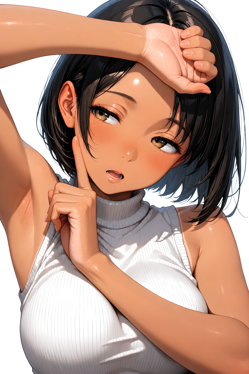 ノンスリーブ真子さん