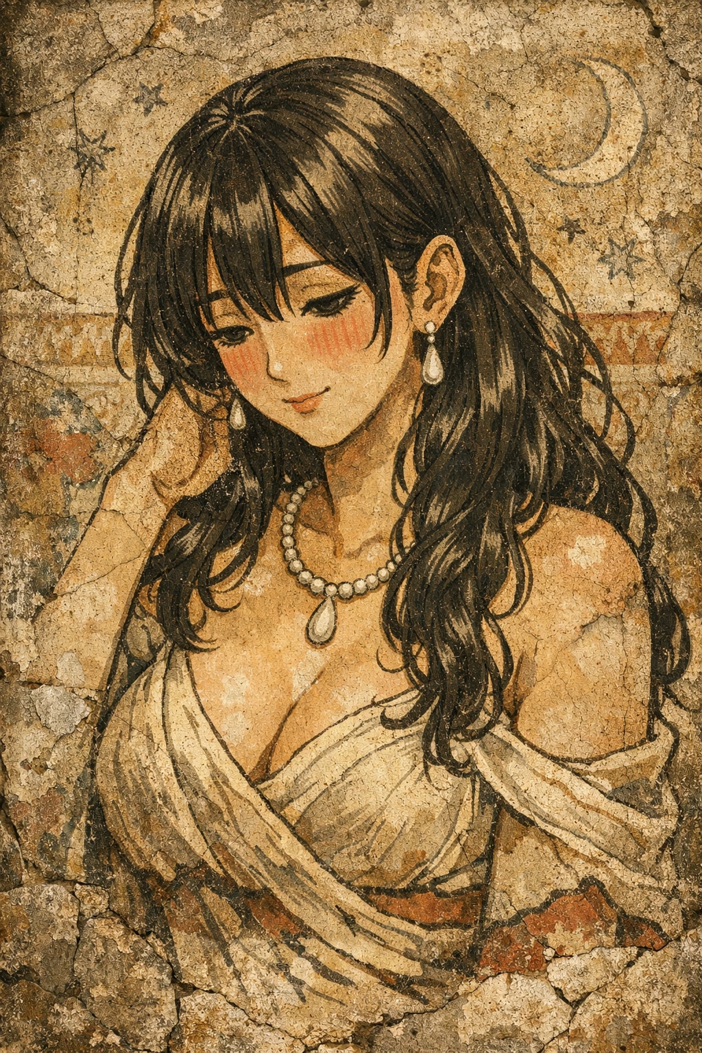 星空リゾートの壁画