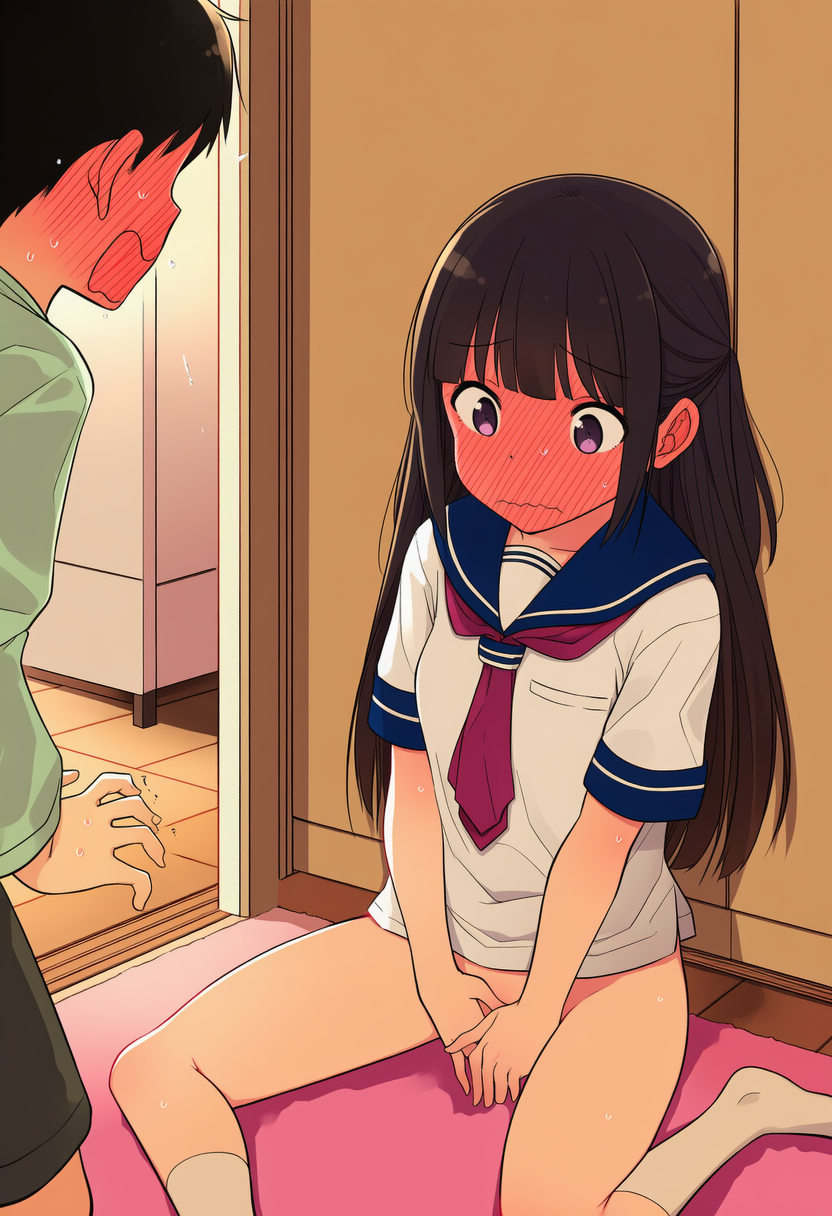 弟にオナバレしたJCお姉ちゃん