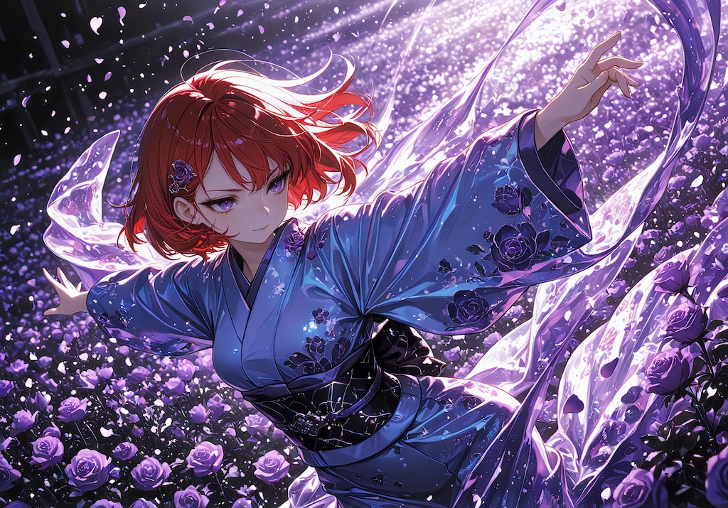 紫薔薇幻想舞
