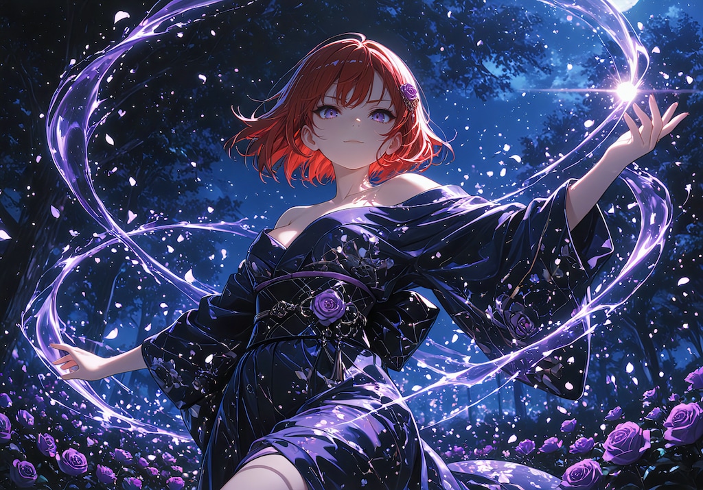 紫薔薇幻想舞