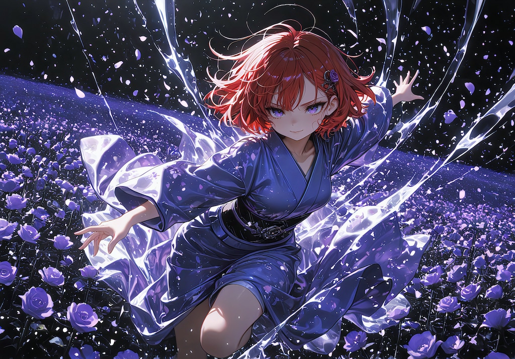 紫薔薇幻想舞