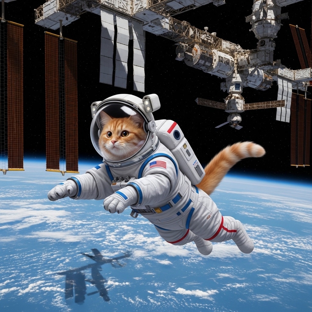 スペースキャット | の人気AIイラスト・グラビア