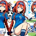 サッカー赤髪お兄ちゃんズくんVSコロポックル赤髪お兄ちゃんズくん 2枚目
