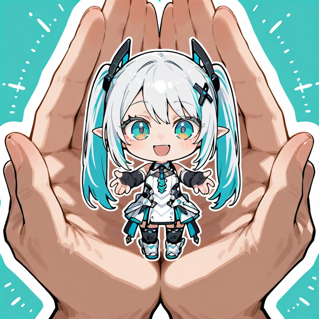 手乗りツインテール | の人気AIイラスト・グラビア