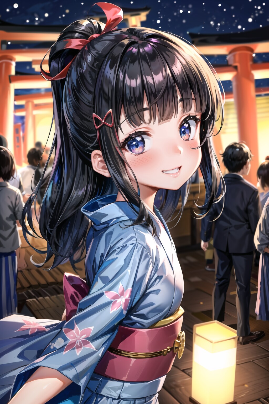 ねぇ～　早く行こっ！