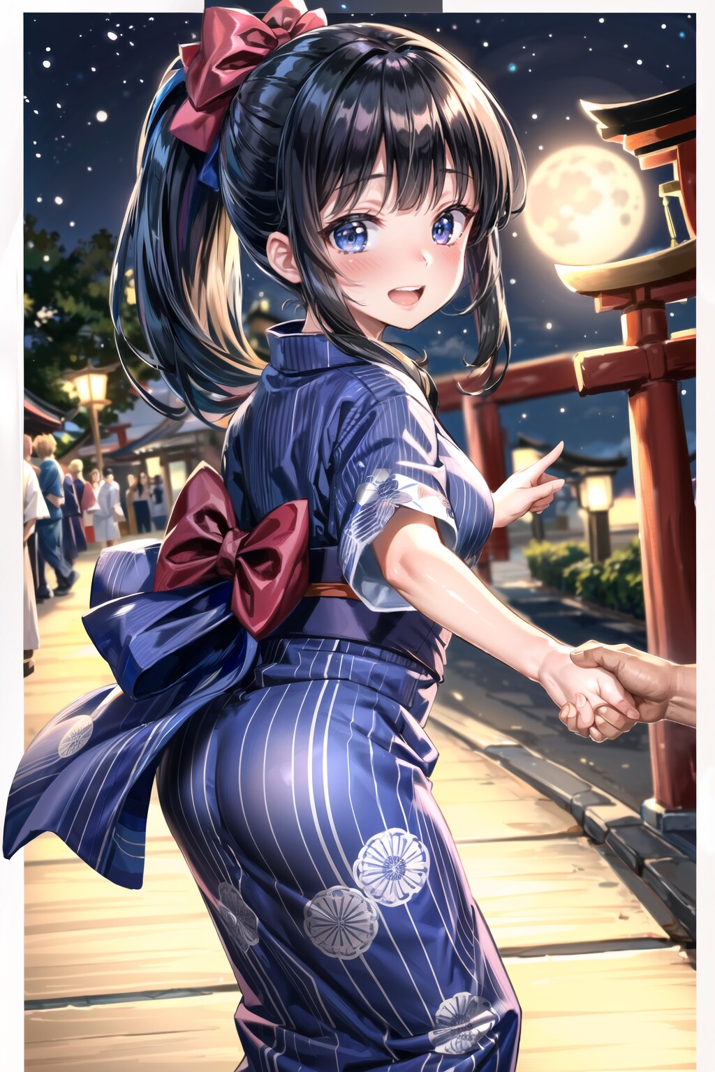 ねぇ～　早く行こっ！