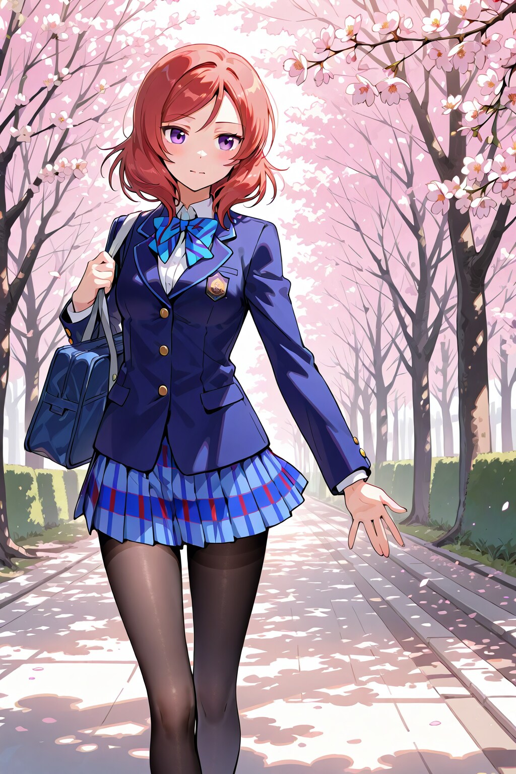 音ノ木坂に入学する日の真姫ちゃん