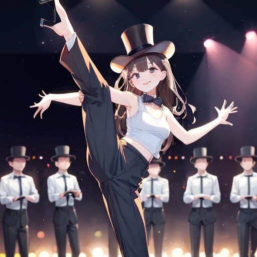 オペラに慣れないようなお嬢様