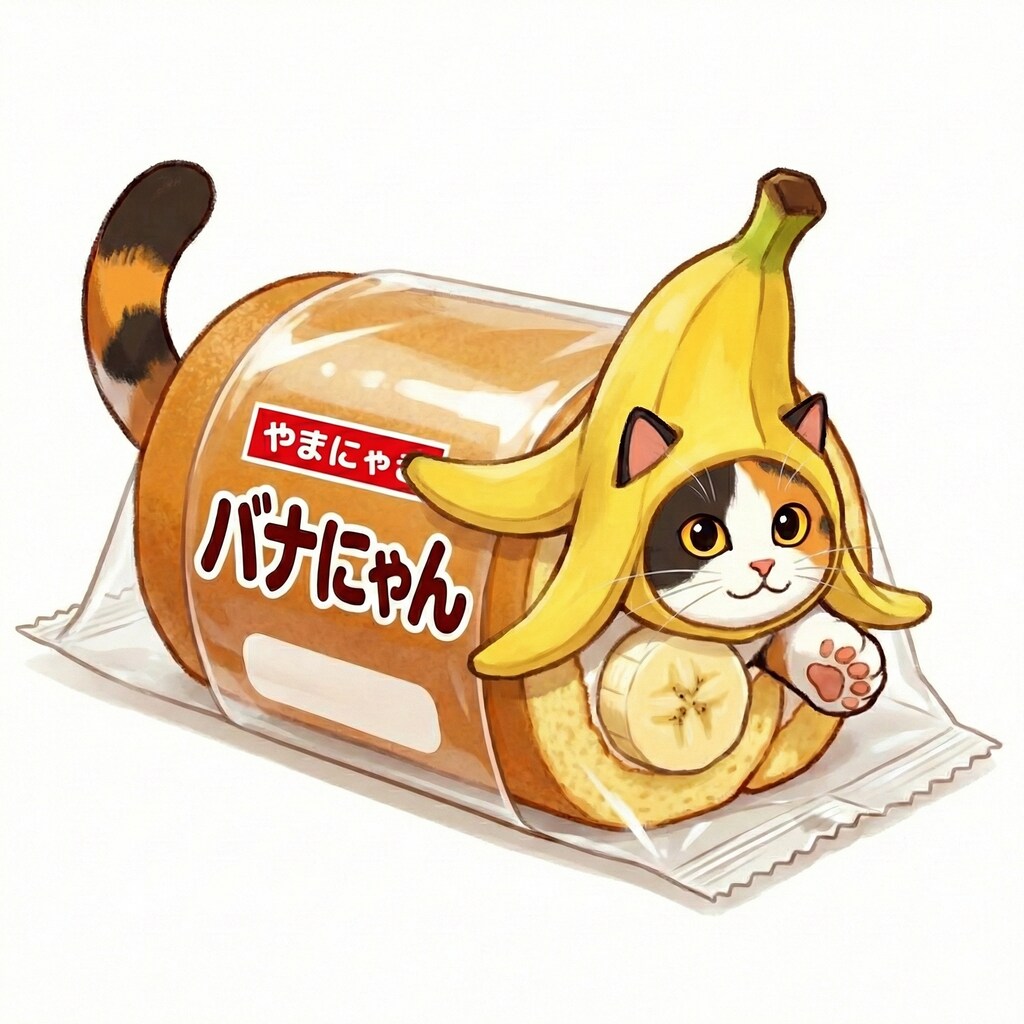 丸ごとバナにゃん