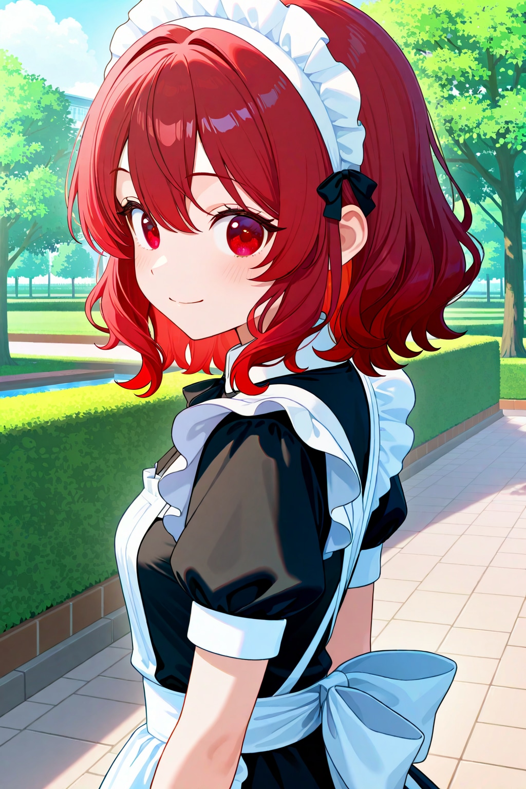 メイドのレンちゃん