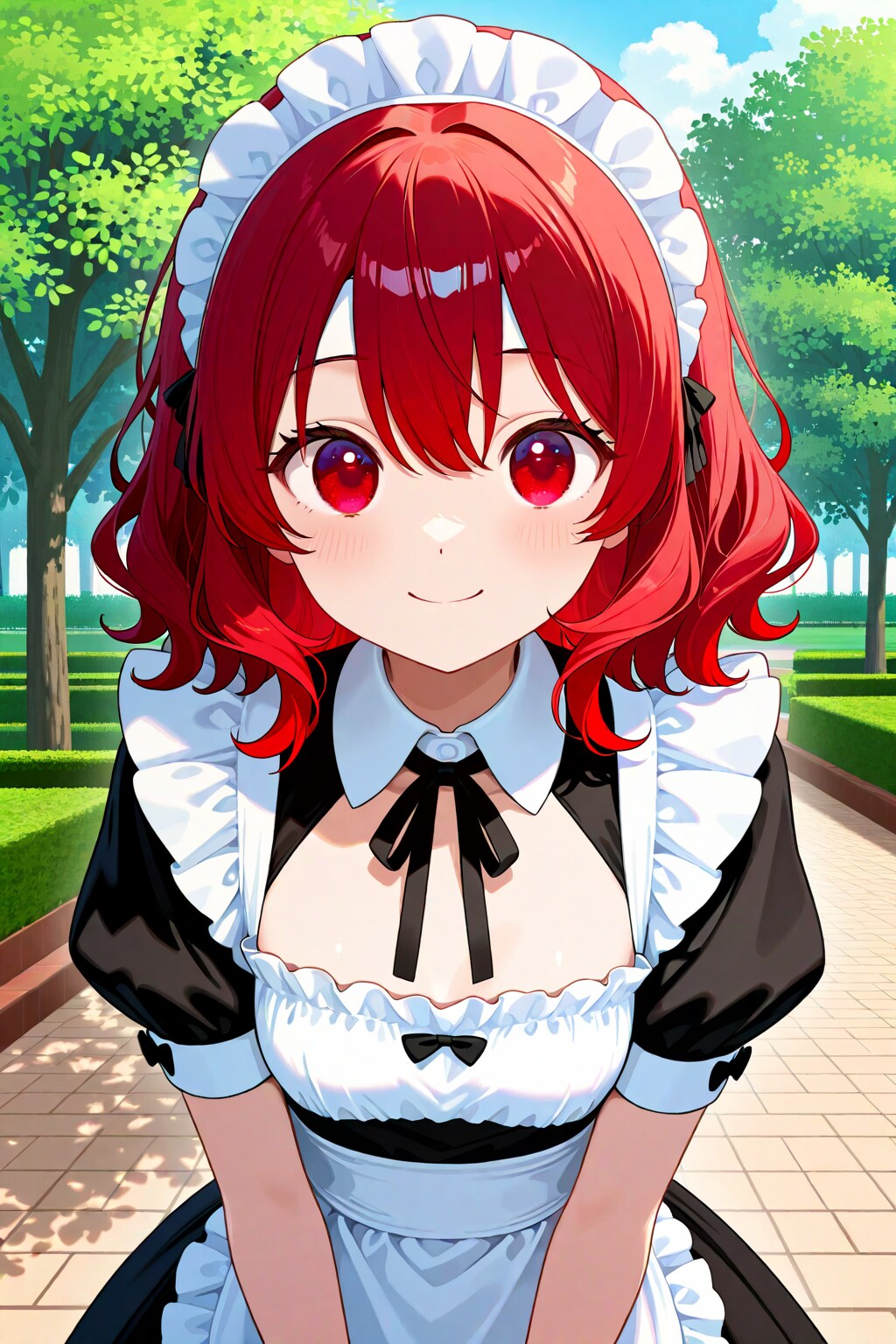 メイドのレンちゃん