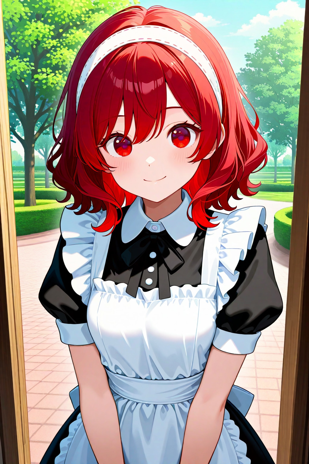 メイドのレンちゃん