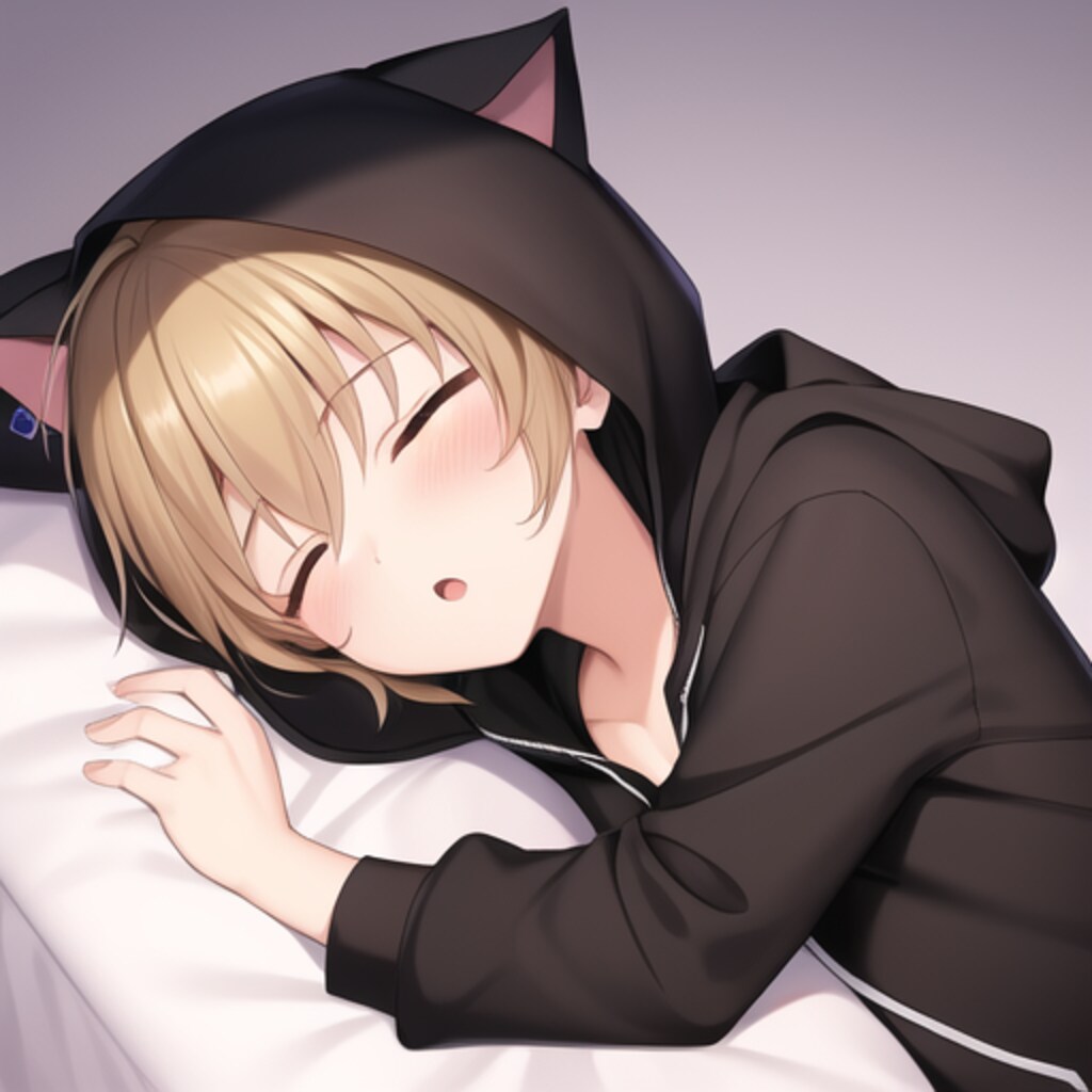 おやすみ猫クン