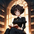 本を読む 7枚目