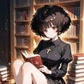 本を読む 8枚目