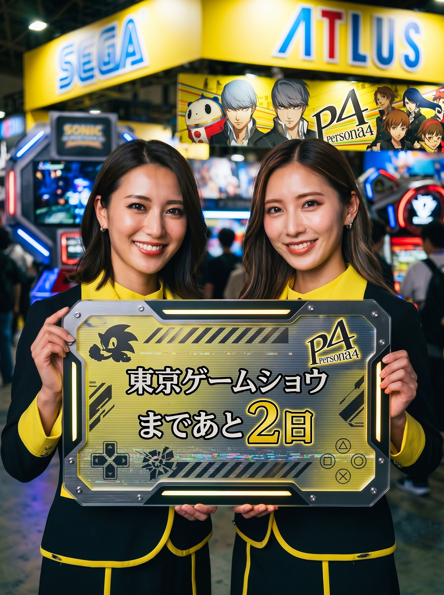 TGSまで２日 セガアトラス　ペルソナ4 リバイバル編 | の人気AIイラスト・グラビア