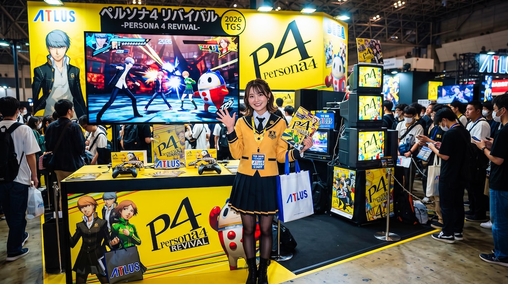 TGSまで２日 セガアトラス　ペルソナ4 リバイバル編