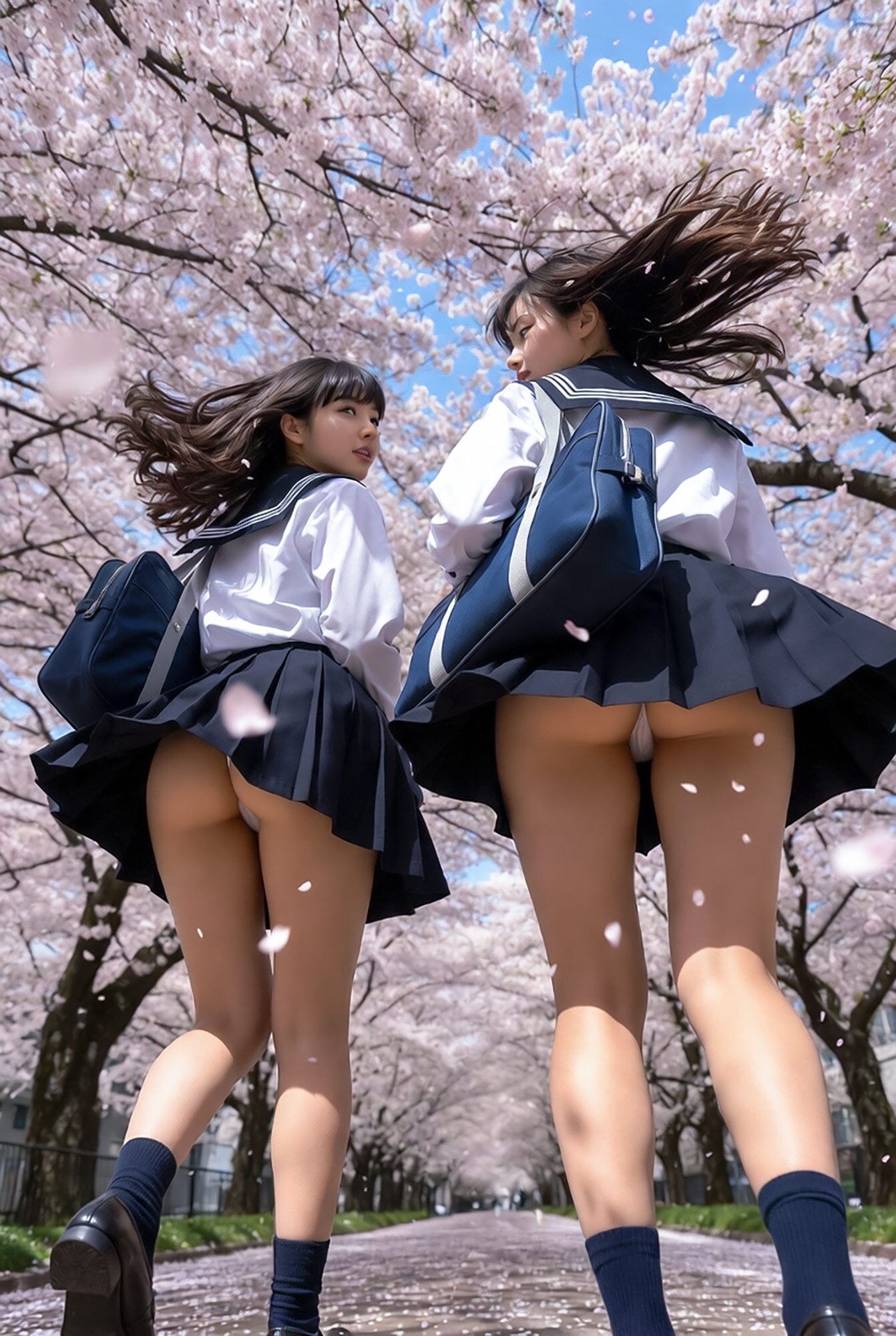 桜並木