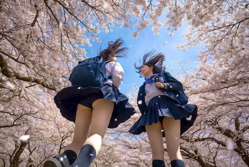 桜並木